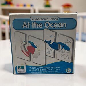 The Learning Journey My First Match It At the Ocean 15 2 Pc Puzzles